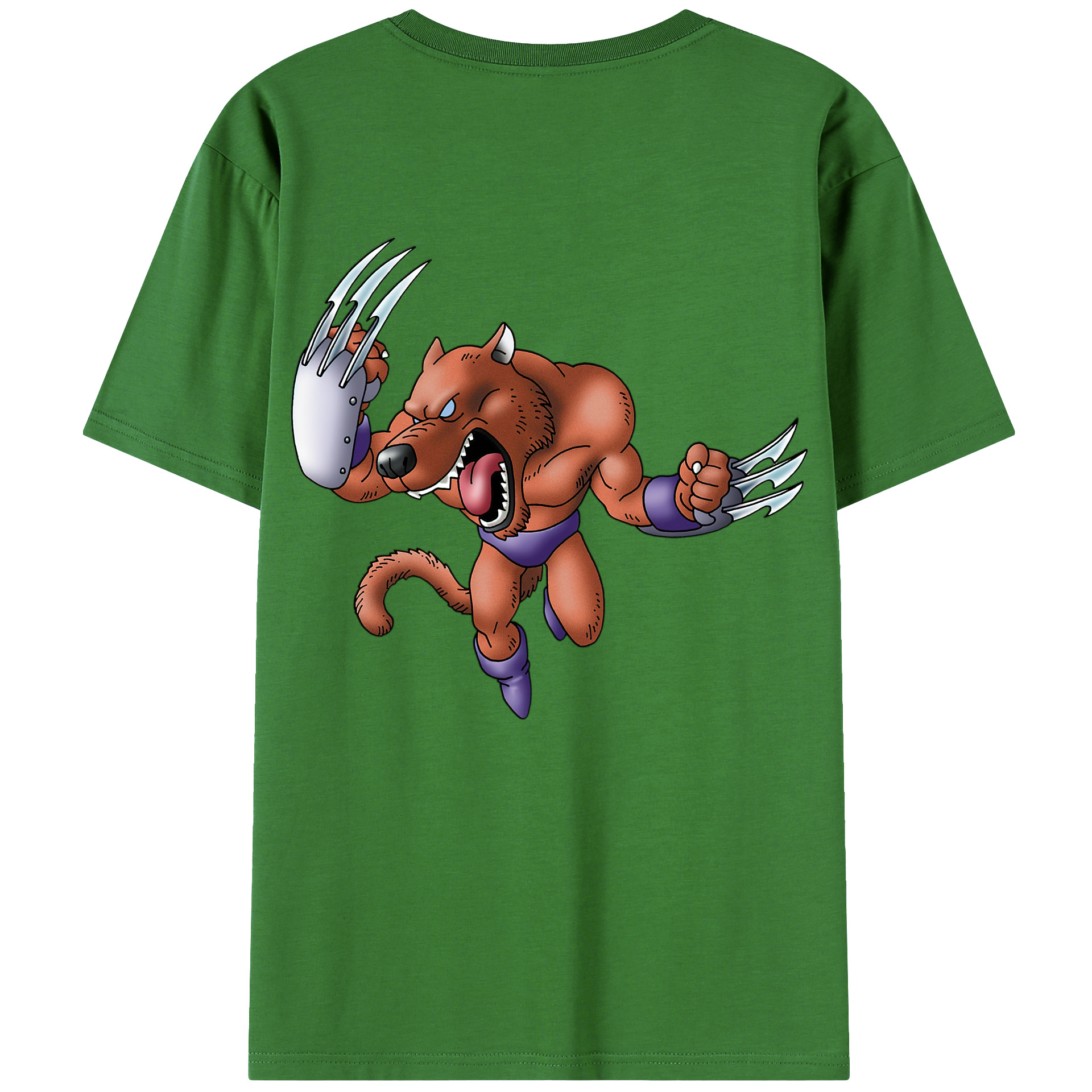 （画像用） ドラゴンクエスト Doragon Kuesuto Dragon Quest レディース半袖Tシャツ(バックプリント)